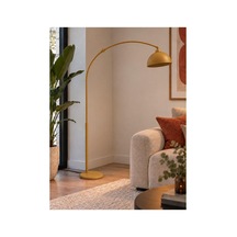 Velora Eskitme Metal Premium Tasarım Ark Kemerli Deve Boyu Lambader Hareketli Başlıklı Ayaklı Lambader E27 Duy Uyumlu Modern Dekoratif Zemin Lambası Salon Oturma Odası Köşe Okuma Lambası