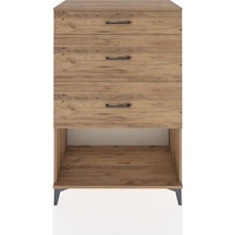 Hyperion Dolap 3 Çekmeceli 88x44x134 Çam-çam Çam