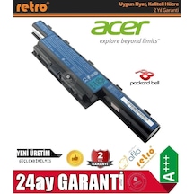 Acer Uyumlu Travelmate 5740-6070 740-6291 Notebook Bataryası Pili