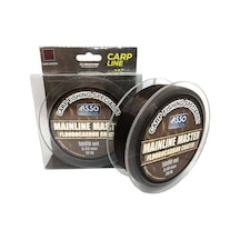 Asso Mainline Master Carp Fc Coated 1000mt Carp Line Dark Brown 0.40 Mm