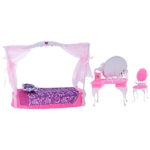 Suntek Tatlı Rüya Yatak Odası Soyunma Masası Moda Bebek Evi