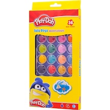 Play-doh Sulu Boya 23 Mm 36 Renk Play-su010 Çok Renkli