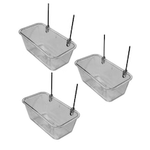 Tisert Küçük Telli Şeffaf Mamalık 10cm X 4cm 3 Adet