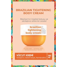 Tr Brazilian Tightening Vücut Kremi 150ml I Sıkılaştırıcı I Cupuaçu Yağı, Brezilya Fındığı, Acai Yağı