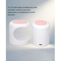 Taşınabilir Mini Oje Kurutma Cihazı 16w Led Uv Hızlı Kurutma