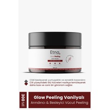 Etna Pharma Vanilya Özlü Gözenek Sıkılaştırıcı, Cilt Yenileyici Ve Arındırıcı Yüz Ve Vücut Glow Peeling 300 Ml