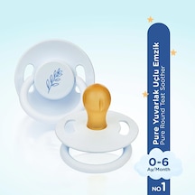 698 Wee Baby Pure Yuv.kauçuk Emzik No:1 Mavi 3 Adet