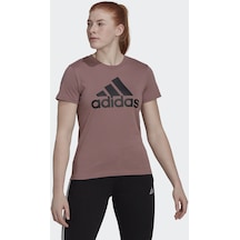Adidas Loungewear Essentials Logo Kadın Pembe Tişört Hl2029