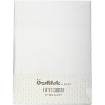 Özdilek Fıtted Yastıklı Çarşaf 180x200+30 Beyaz