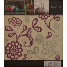 Mix&Match Floral Kendinden Yapışkanlı Dekoratif Duvar Süsü N11.183