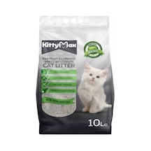 Kittymax Aloe Vera Kokulu İnce Topaklaşan Bentonit Kedi Kumu 10 L