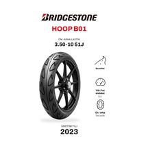 Bridgestone Hoop B01 3.50-10 51j Ön/arka Motosiklet Lastiği