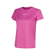 Hummel Renglon Kadın Pembe Yuvarlak Yaka Tişört Pembe