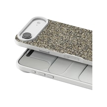 Onegif Apple Uyumlu iPhone 17 Air Uyumlu Bright Simli Kapak - Çöl Titanyum