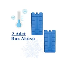 Pratik Buz Aküsü Seti Buz Kasedi Ice Box Buz Kalıbı--2 Adet Plastik Diğer