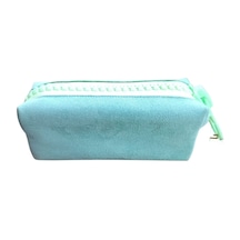 Unicus Big Zip Pastel Nubuk Kalemkutu 924-yeşil Çok Renkli