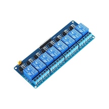 Makermarketim-5V 8 Kanal Röle Kartı (Geliştirme Kartlarıyla Uyumlu)
