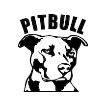 Pitbull Sticker Yapıştırma 17Cm
