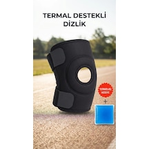 Destekli Diz Korsesi Çapraz Bağ Koruması Menisküs İçin Termojel Hediyeli