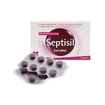 Septisil Bogaz Pastil Karadut 16 Pastillik Ambal