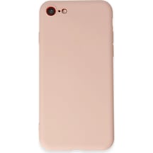 Apple Uyumlu iPhone 7 Kılıf First Silikon Pudra\