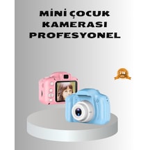 8mp Mini Çocuk Fotoğraf Makinesi Pembe Ses Kaydı Özellikli Mh-hs3808-7684
