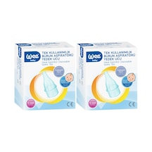 Wee Baby Burun Aspiratörü Nasal Yedek Ucu 20 Adet (2Pk*10)
