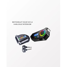 Bluetooth 5.4 Kablosuz İnterkom+ Motor Disk Kilidi Diğer