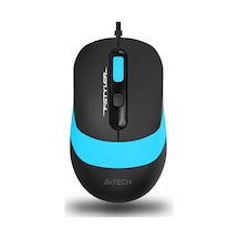 A4 Tech Fm10 Usb 1600dpi Optic Siyah/mavi Mouse
