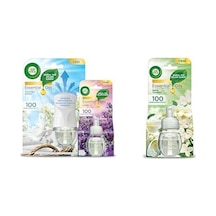 Air Wick Le Elektrikli Oda Kokusu Temizliğin Esintisi Kit Cihaz + Yedek Şişe + Lavanta Yedek Şişe Ve Air Wick Elektrikli Oda Kokusu Yedek Şişe Çiçekleri Diğer