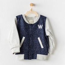 Andy Wawa Ceket Be Strong Lacivert - Gri-9764 Lacivert