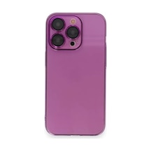 Newface Apple İphone 14 Pro Kılıf Armada Lensli Kapak - Mor