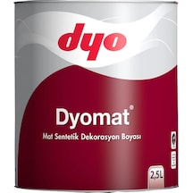 Mey İthalat Mat Mat Dekorasyon Boyası 2,5 Litre Siyah