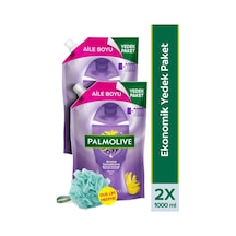 Palmolive Aroma Sensations Feel Relaxed Aile Boyu Yedek Paket 2 x 1 L + Duş Lifi