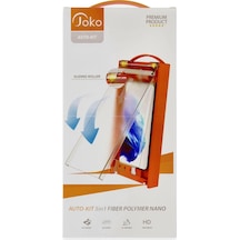 Joko Samsung Galaxy S22 Autokit 5in1 Fiber Polymer Nano Ekran Koruyucu