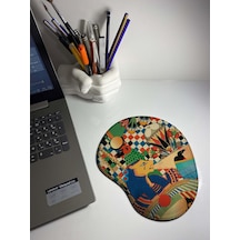 Pharoah Baskılı Bilek Destekli Mouse Pad - Dünya Serisi