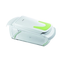 Porland Ghidini Çift Bıçaklı Hazneli Dilimleyici Yeşil Beyaz