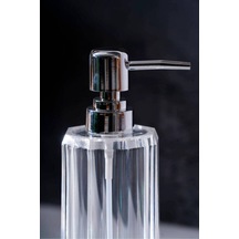 Buççin Online Mağaza Akrilik Sıvı Sabunluk 250 Ml Tkebt Şeffaf Akrilik Çok Renkli