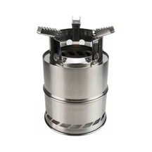 Pazly Yumru Açık Kamp Fırını Demonte Odun Sobası Taşınabilir, Çok Renkli Y15589-1 Çok Renkli