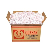 Günbak Sargılı Küp Şeker 4 KG