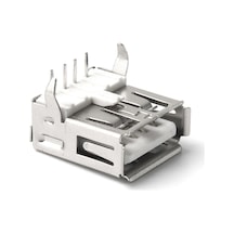10 Adet Dişi Usb Konnektör 4 Pin Pcb Şase Dişi Usb Soket