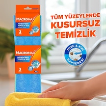 Mikrofiber Temizlik Bezi 3'lü Paket, Ultra Emici Toz Alıcı Çok Amaçlı Yüzey Bezi Belirtilmemiş