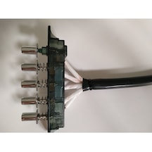 5 Tuşlu 60 Cm Kablolu Aspiratör Ve Davlumbaz Düğme Butonu - 342660278