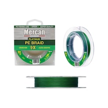 Mercan Platinum Pe 9X Örgü İp 150 M Yeşil Misina