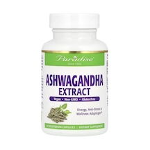 Paradise Herbs, As-hw-aga-ndha Extract, 60 Vegetarian Capsules 250 Mg Per Capsule