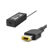 Büro Ev Ofis Ibm Notebook Bilgisayarı İçin Siyah 20v 6.75a 135w Sarı Kare Uç Uyumlu Laptop Adaptörü
