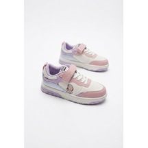 Fort Cool Starex Rahat Esnek Sneaker Kız Çocuk Spor Ayakkabı Pudra