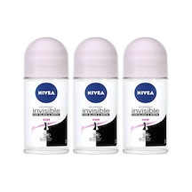 Nivea Invisible Black&White Clear Kadın Roll-On Deodorant 50 ML x 3