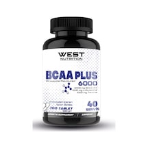 West Nutrition Hediye - West Bcaa Plus 6000 Glutamin Taurin 160 Tablet