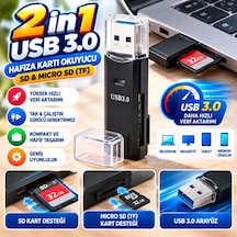 Hafıza Kartı - Tf Kart Okuyucu Hub Adaptör Veri Aktarıcı